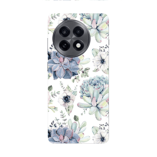 Oneplus 13 R Flower 56 Transparent Silicone TPU Θήκη